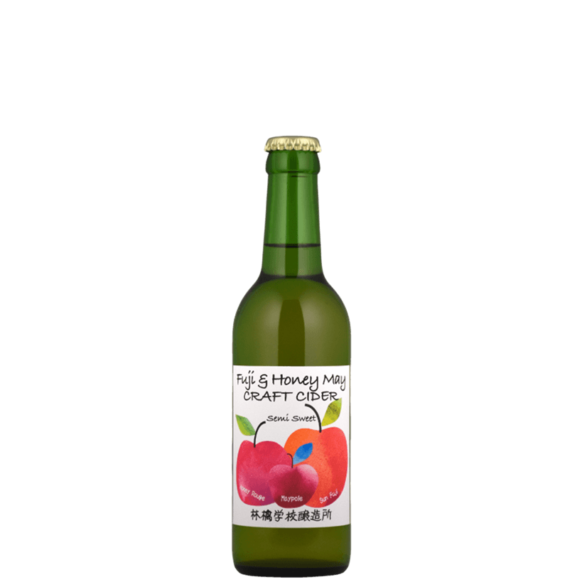 【中甘】シードル ふじ&ハニーメイ 330ml